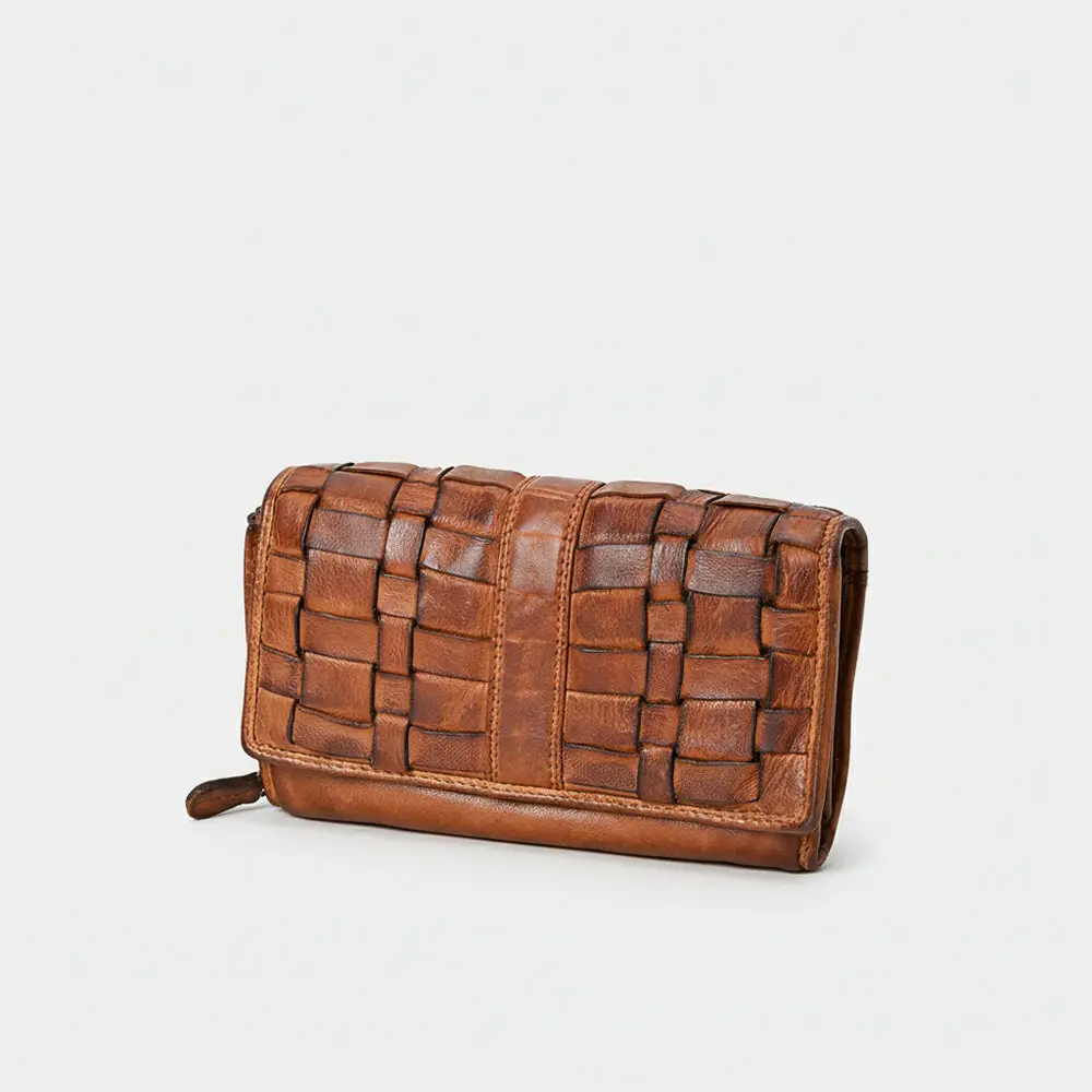 Spaghetti Western Swc447cg Wallet Vintage Handmade Drum Dyed Genuine European Cowhide Leather Women Bag Western Handbag Purse 1