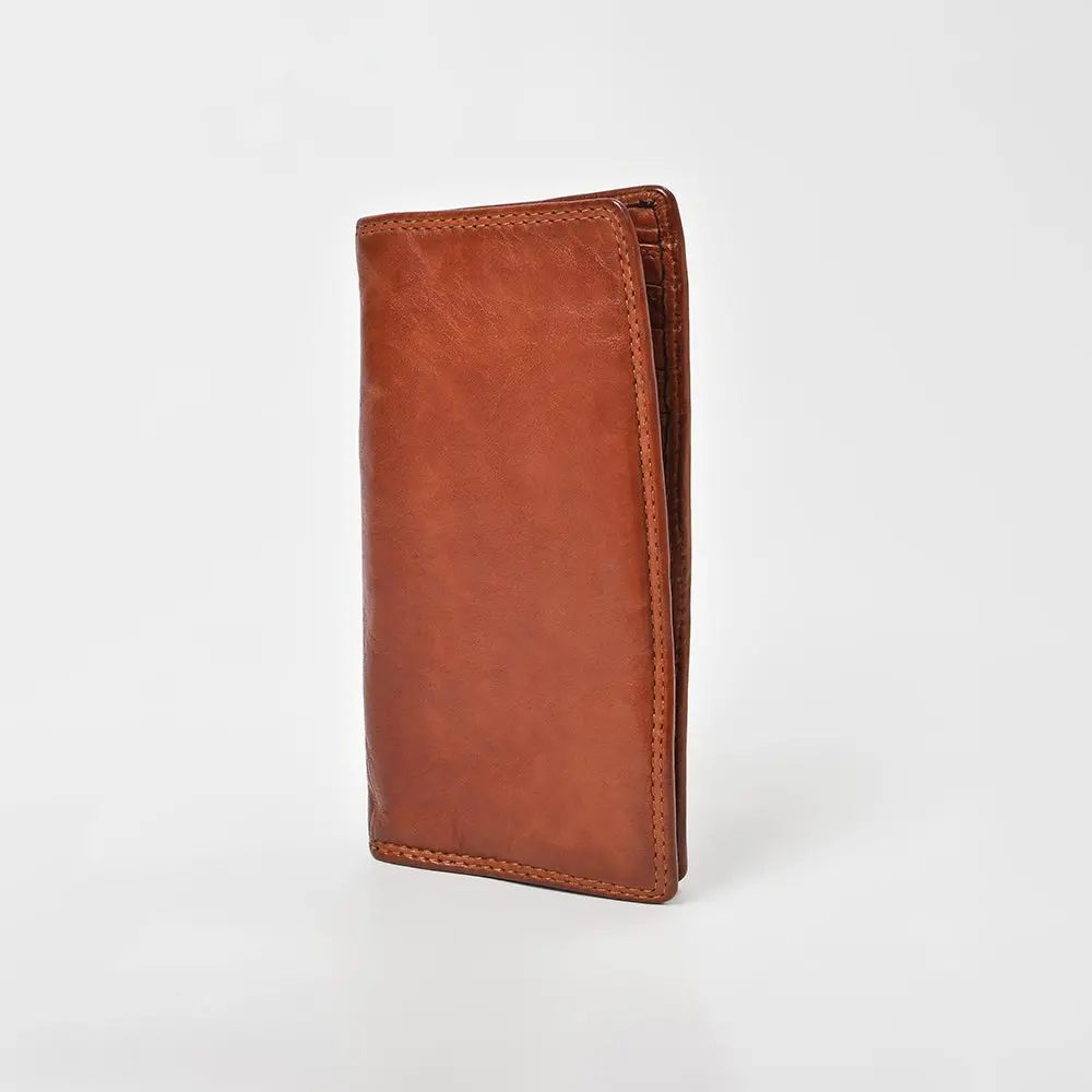 Spaghetti Western Swc437cg Card-Holder Vintage Handmade Drum Dyed Genuine European Cowhide Leather Women Bag Western Handbag Purse 1