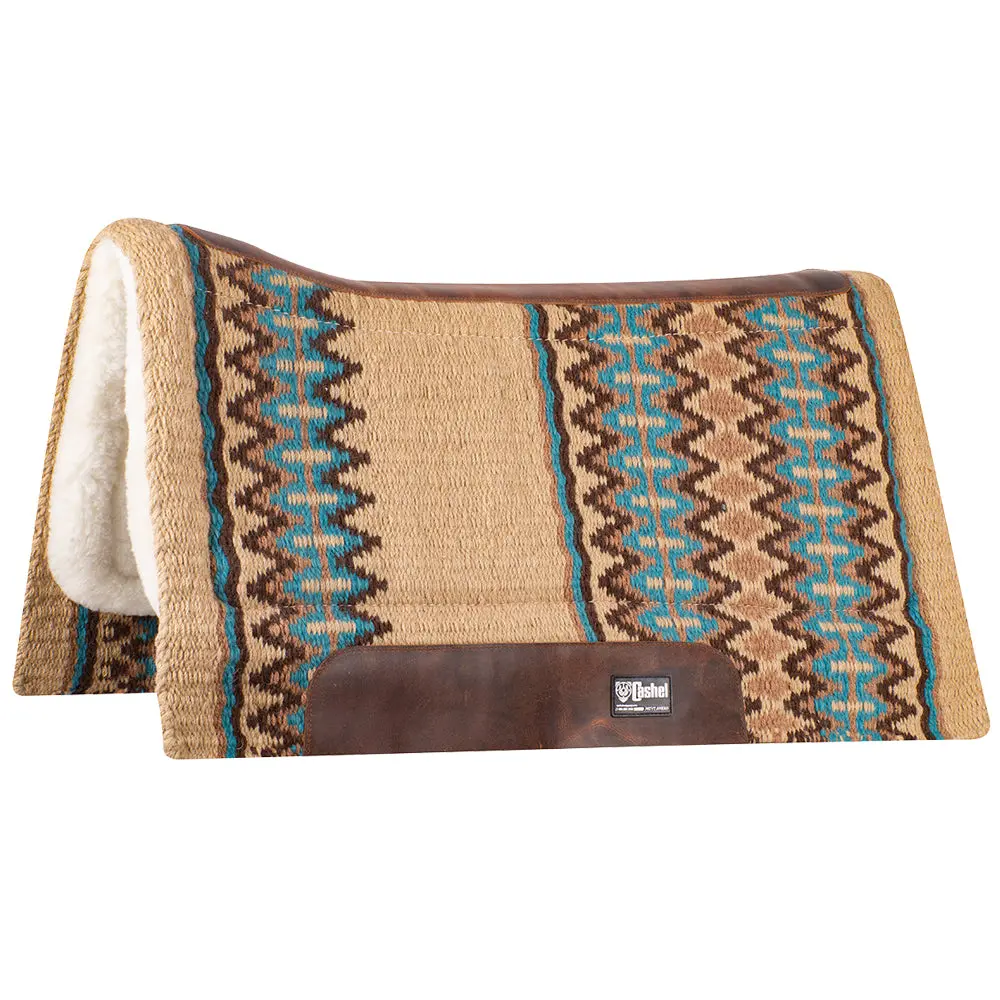 34 In X 38 Cashel Blanket Top Performance Pad Tan 1