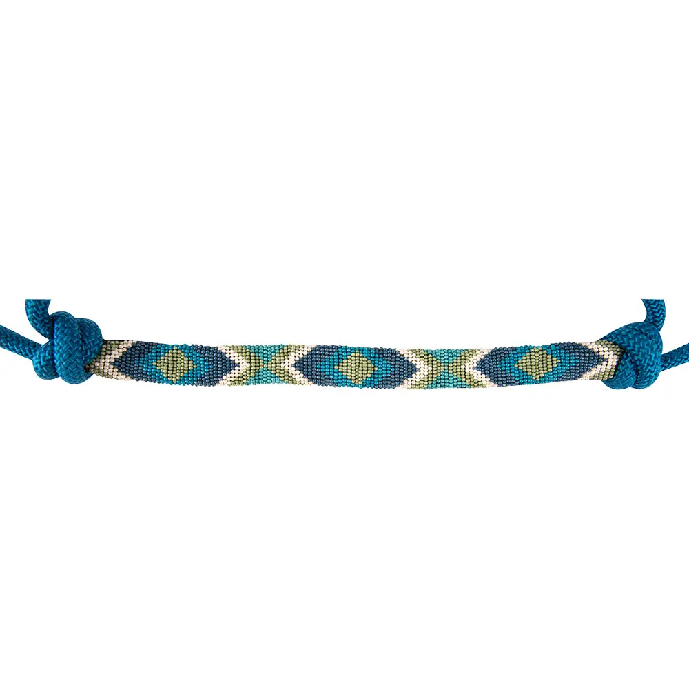 7.5 Ft Cashel Beaded Wave Rope Halter Lead 1