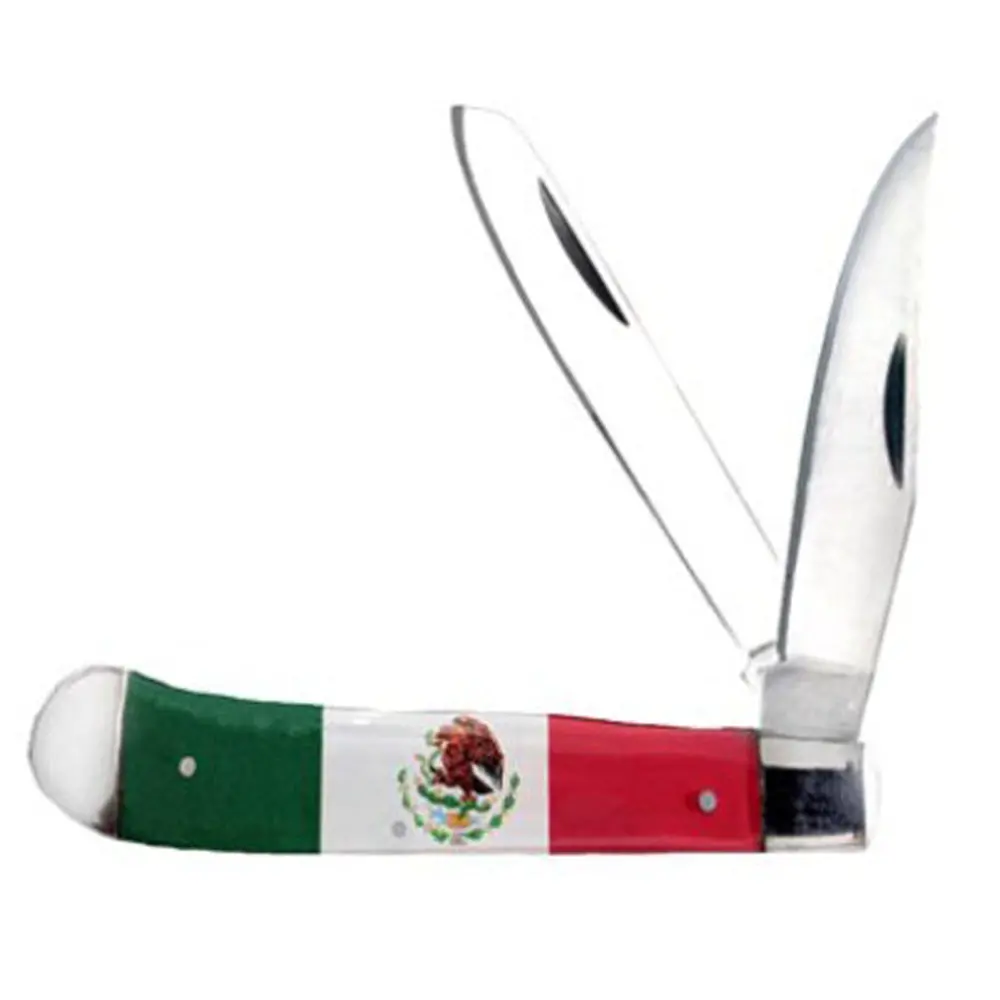 Circle Sh Cutlery Folder Acrylic Two Blade Pocket Knife 1