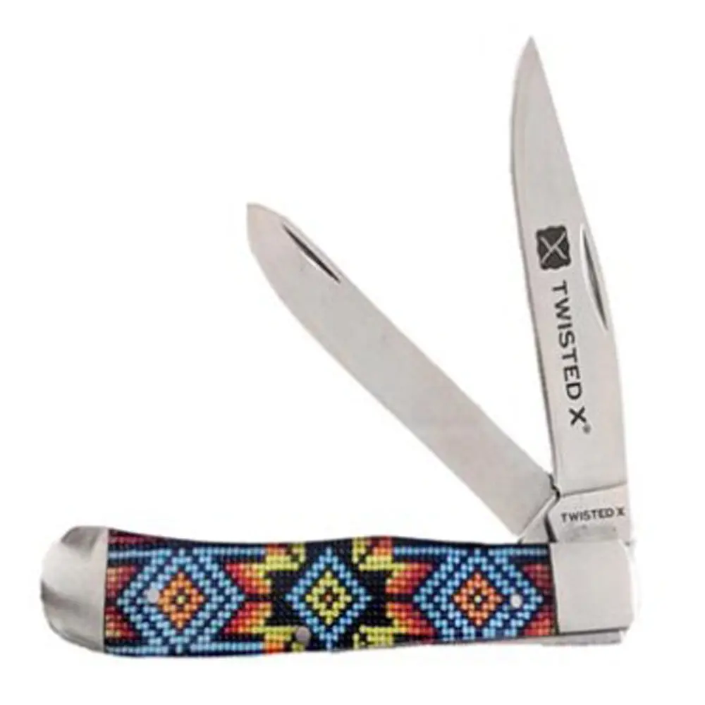 Twisted X Knife Sunburst Bead Pocket 1
