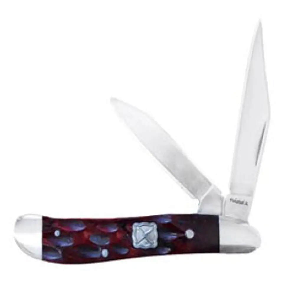 Twisted X Peanut Root Beer Bone Knife 1