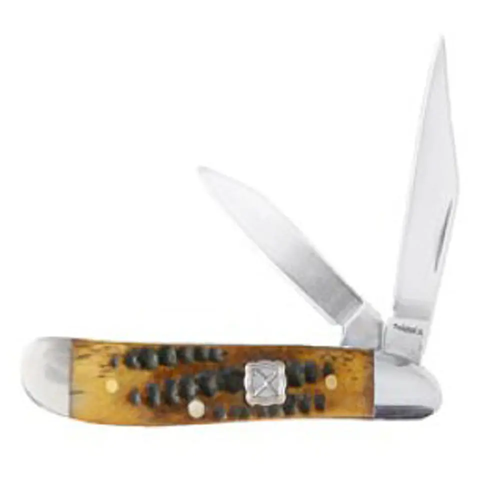 Twisted X Peanut Buttterscotch Pocket Knife 1