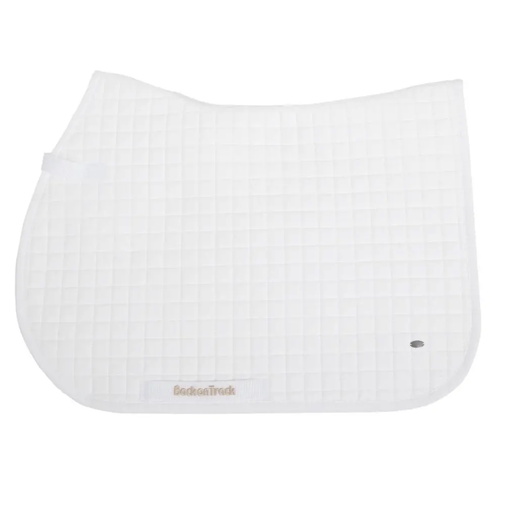 Full Size Back On Track No. 1 All Purpose Saddle Pad White 1
