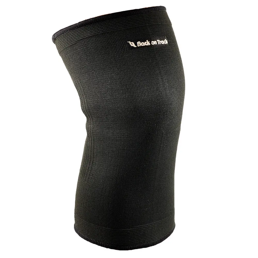 Medium Back On Track Therapeutic 2-Way Stretch Knee Brace Classic Line Black 1