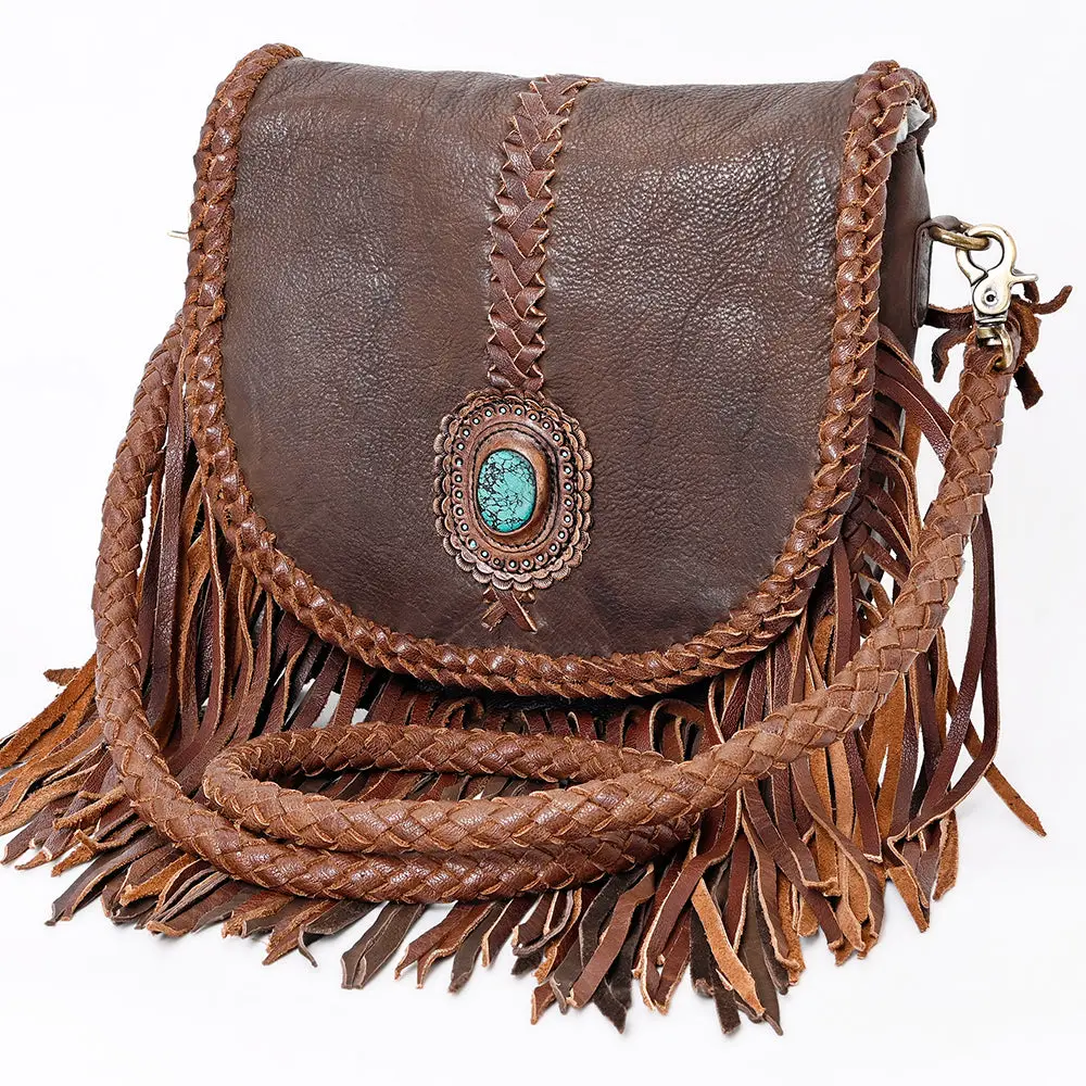 American Darling Messenger Hair On Genuine Leather Western Women Bag Handbag Purse | Cute 2