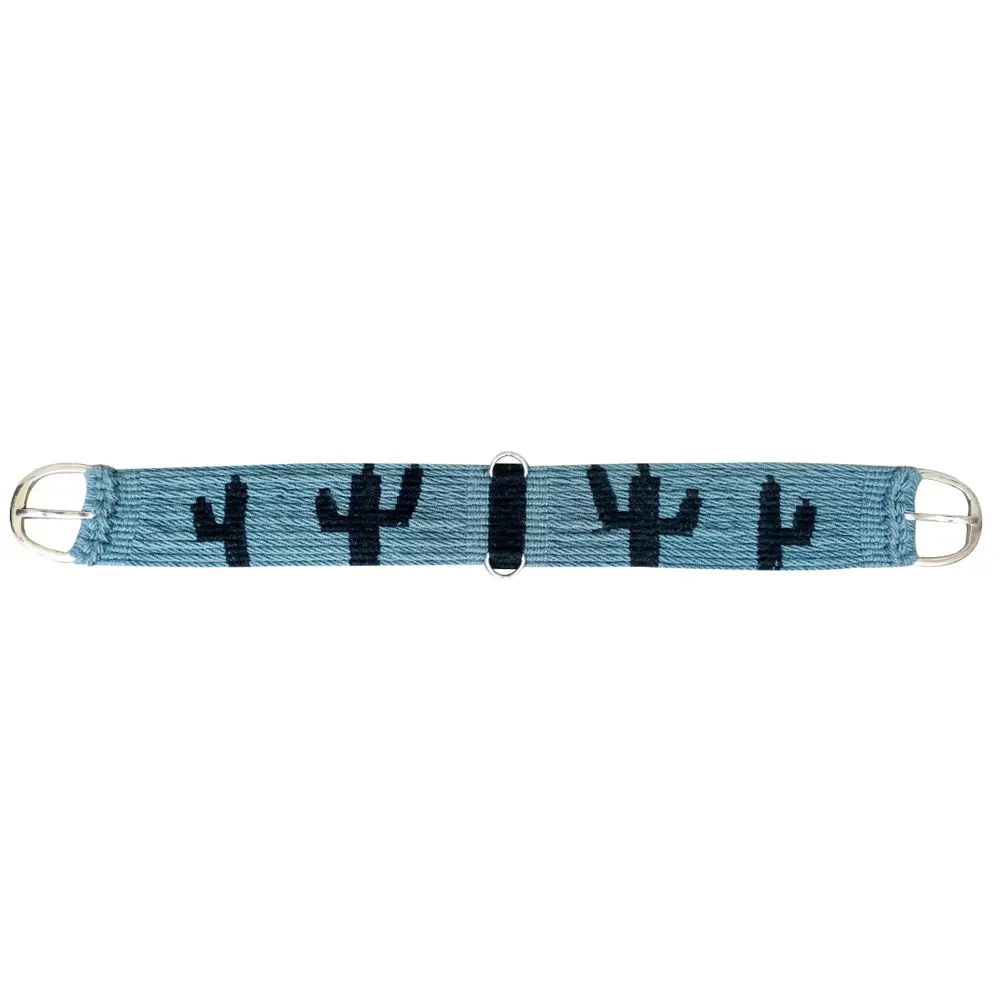 Comfytack Horse Saddle Mohair Wool Cinch Girth Turquoise 1