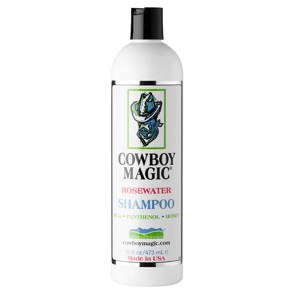 Cowboy Magic Concentrate Rosewater Shampoo 16 Oz 1