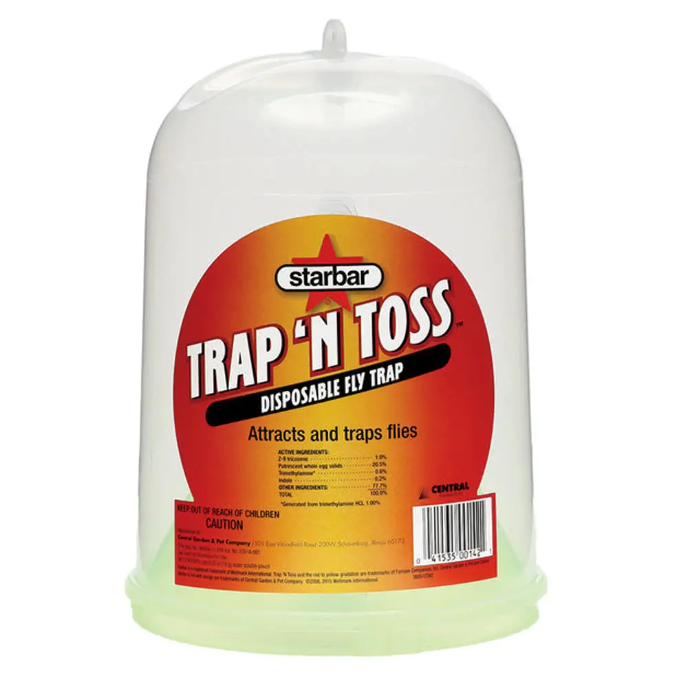 Starbar Trap N Toss Handy Disposable Fly Trap For Flies 1