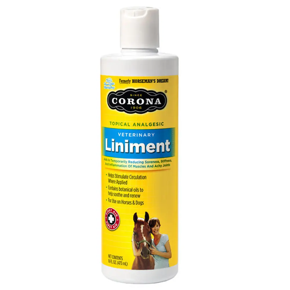 Manna Pro Corona Topical Analgesic Veterinary Horse Joints Liniment 16Oz 1