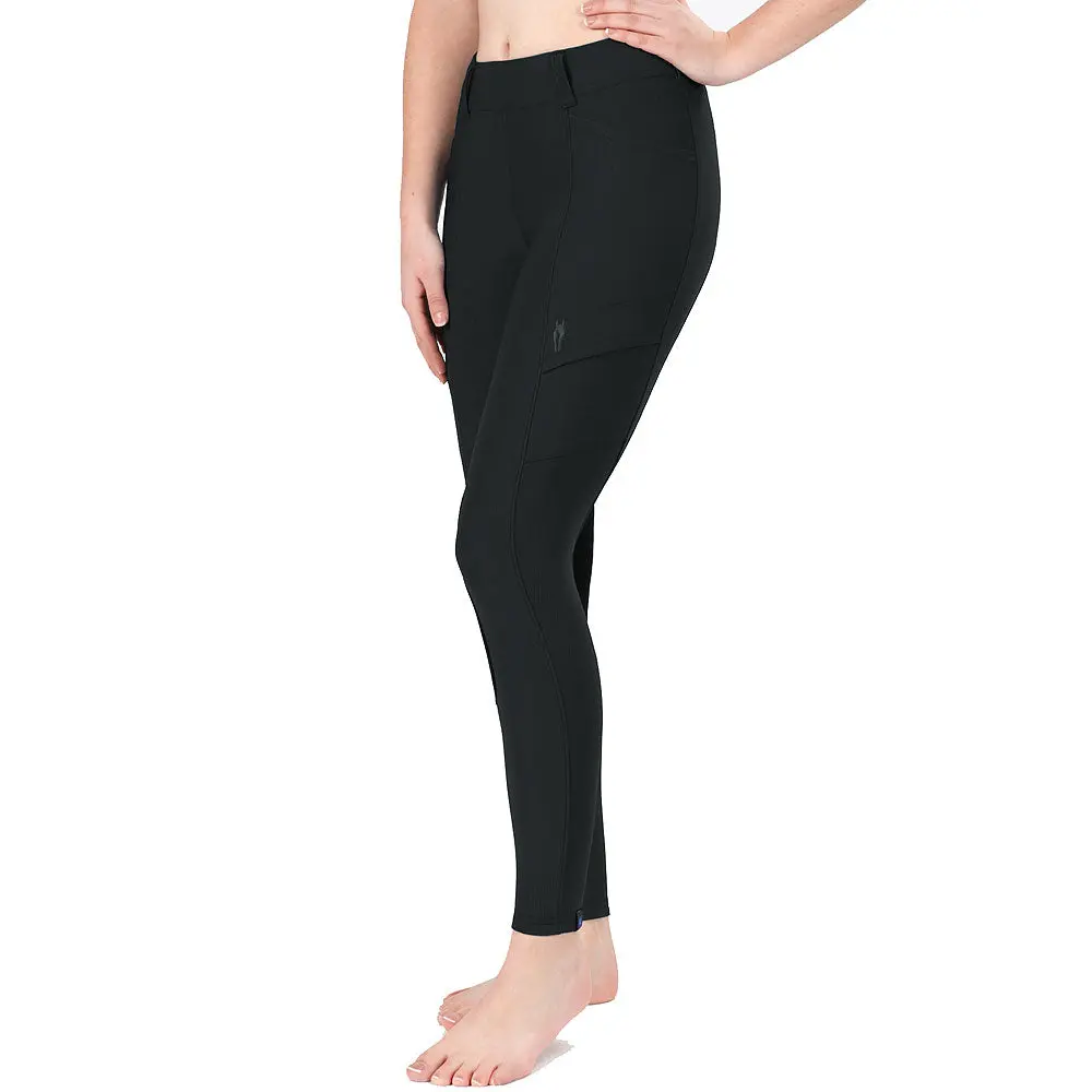 Small Irideon Kids Issential Horse Riding Cargo Tight Black 1