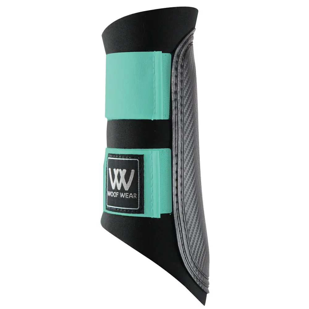 Large Woof Wear Sport Brushing Boot Black Mint 1