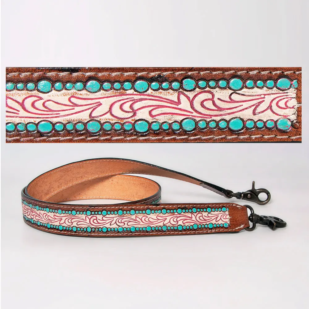 American Darling Hand Tooled Genuine Leather Crossbody Handle Strap For Bags Phone Keychain Wallet Purse Clutch Cellphone 1