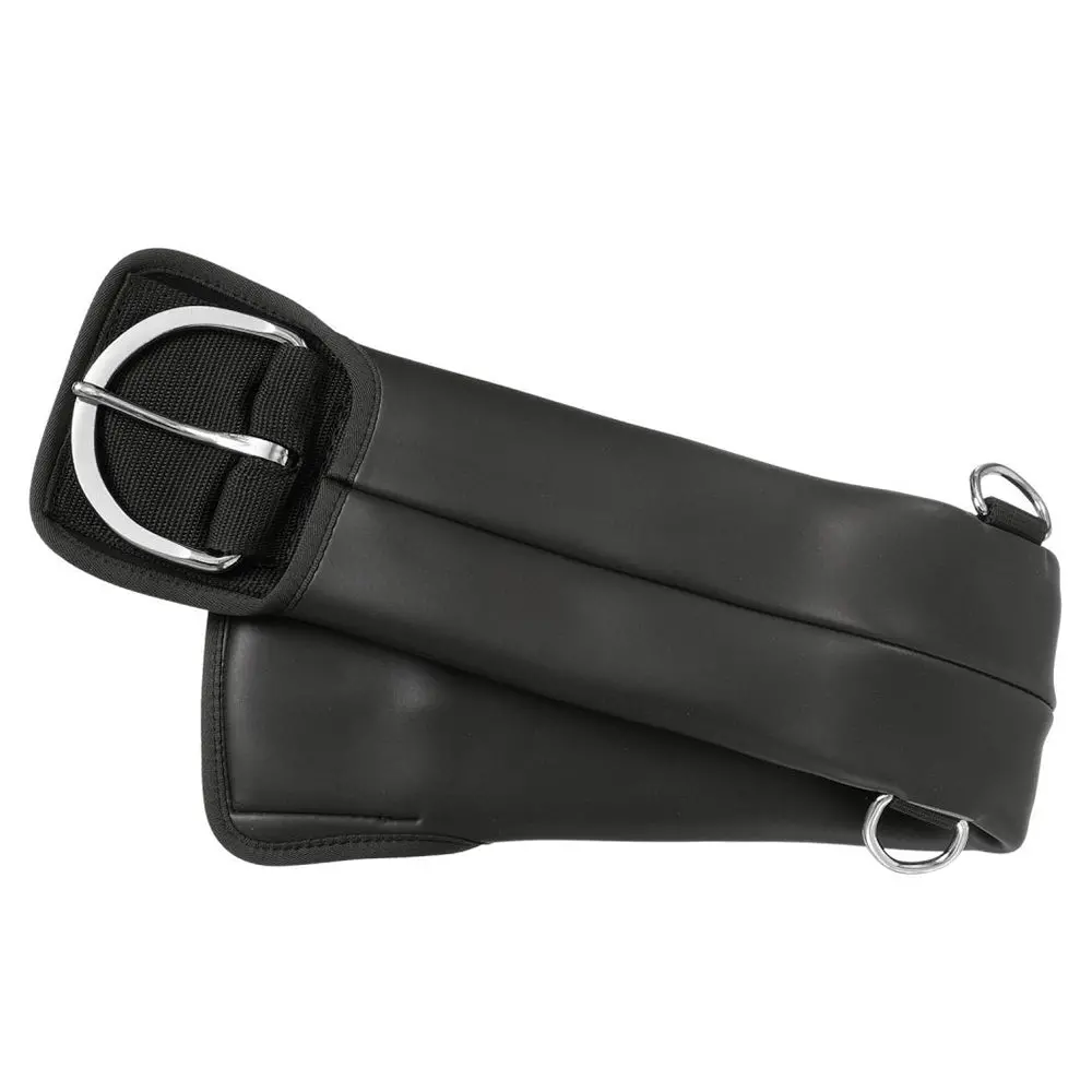 36 In Tough 1 Western Horse Heavy-Duty Economy Neoprene Girth Black 1