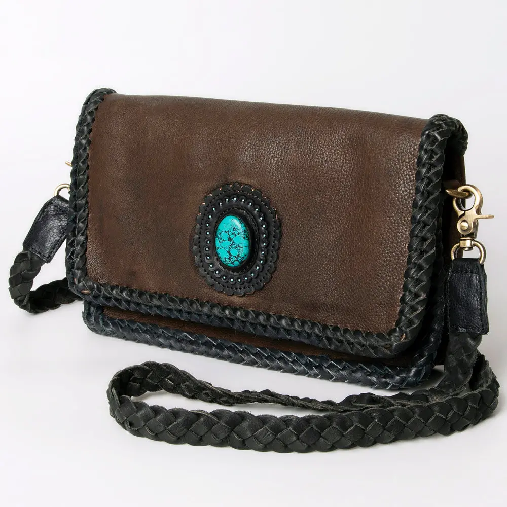 American Darling Clutch Full Grain Genuine Leather Western Women Bag Handbag Purse | Purses For Cute 4