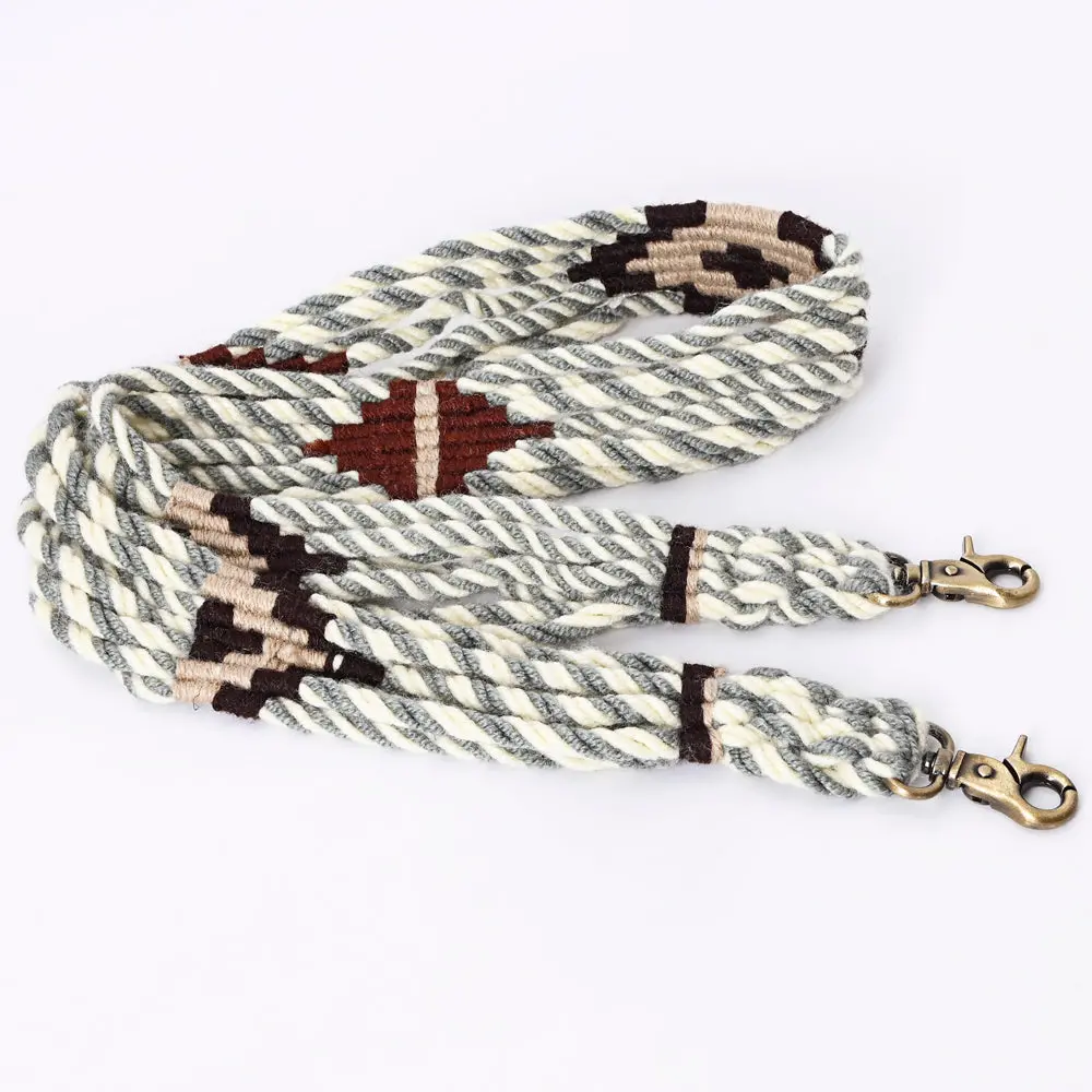 American Darling Hand Braided Wool Strand Crossbody Handle Strap For Bags Phone Wallet Purse Clutch Cellphone Holder 1