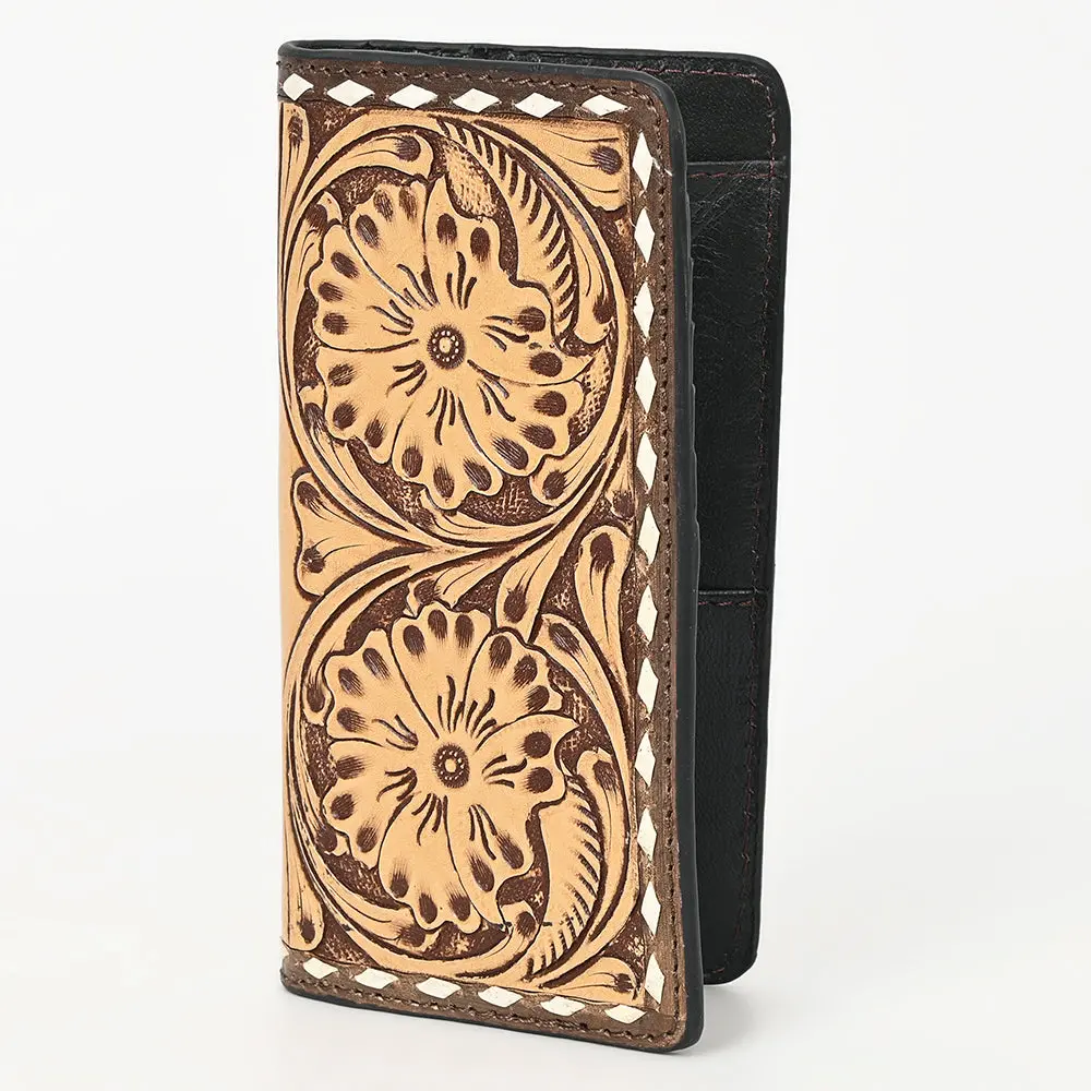 American Darling Clutch Hand Tooled Genuine Leather Women Bag Western Handbag Purse 1
