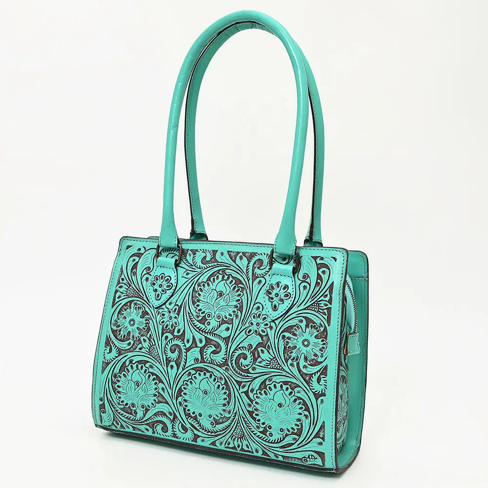 American Darling Tote Hand Tooled Genuine Leather Western Women Bag Handbag Purse | Casual 1