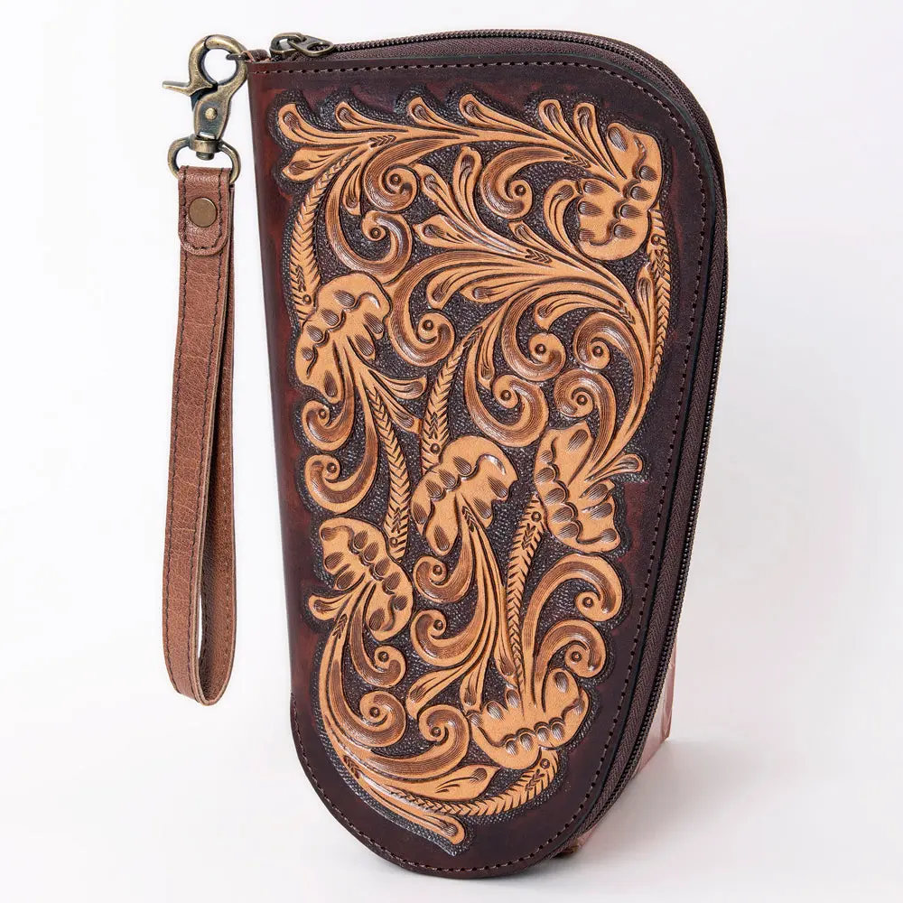 American Darling Gun Case Hand Tooled Genuine Leather Western Cases | Women Shotgun For Handguns 1