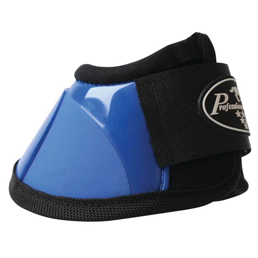 Large Professional's Choice Western Horse Sports Spartan Bell Boot Blue 1