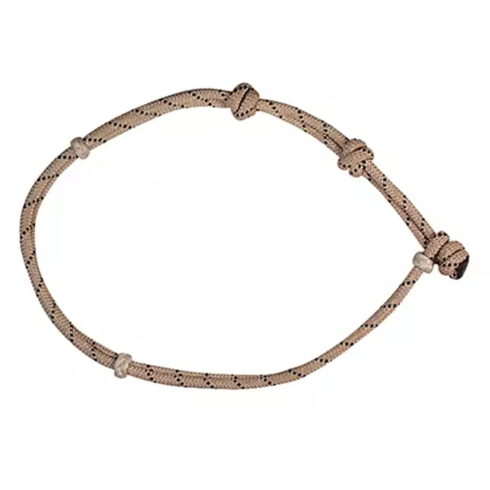 Classic Equine Western Horse 3 Adjustable Knots Calf Roping Neck Rope Tan 1