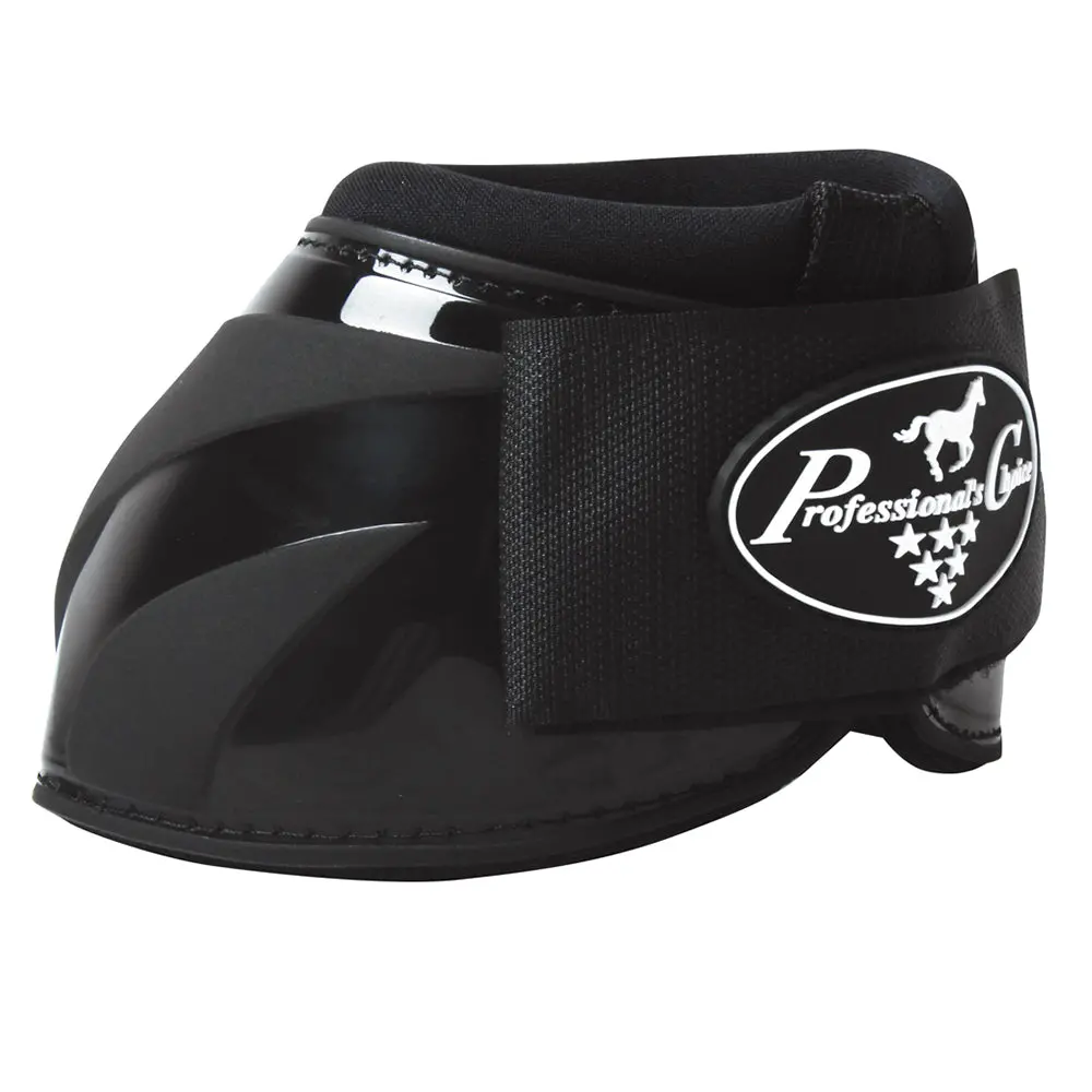X-Lrg Professional's Choice Western Horse Sports Spartan Bell Boot Black 1