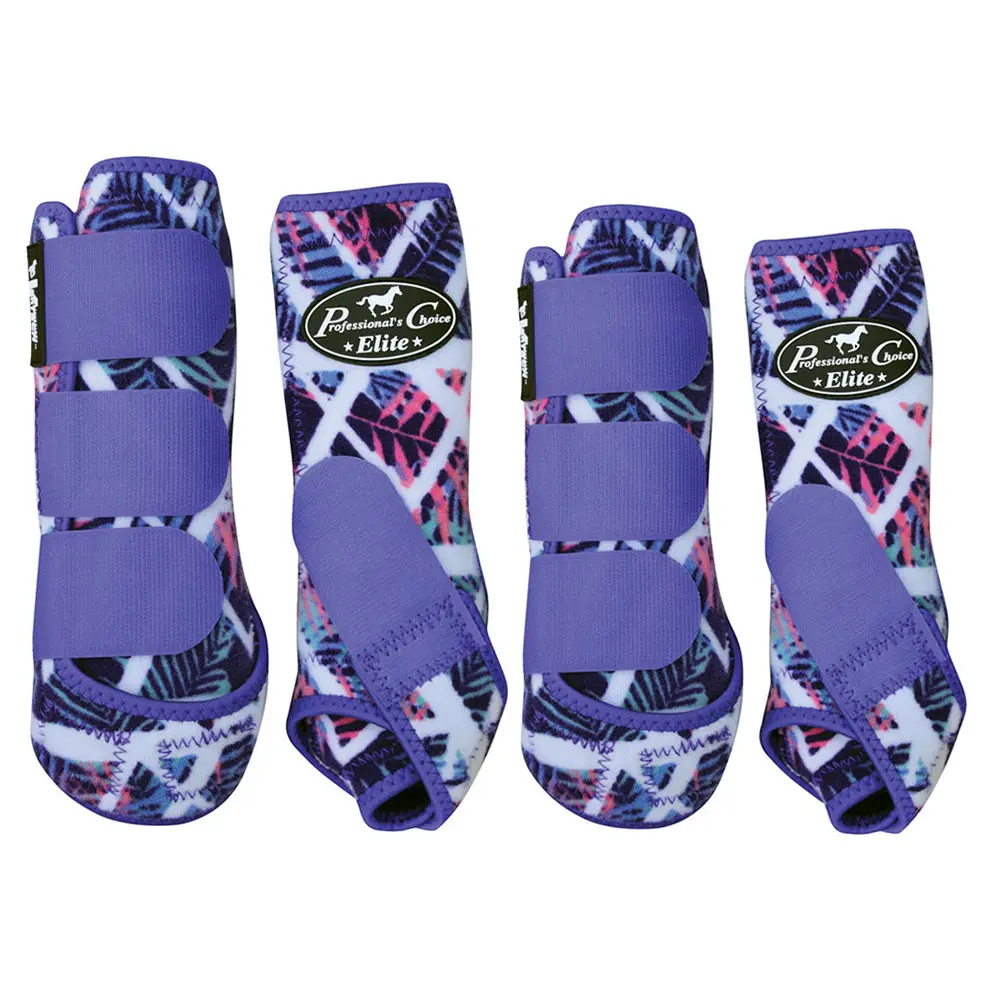 Lrg Professional's Choice Western Horse Vetech Elite 4 Pack Sport Boots 1