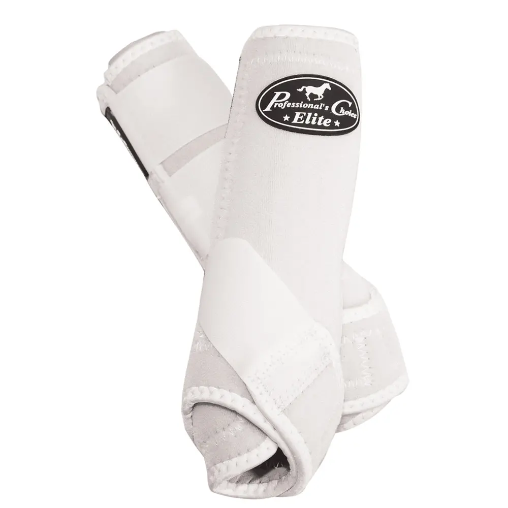 Med Professional's Choice Western Horse Ven Tech Elite Front Sport Boots White 1