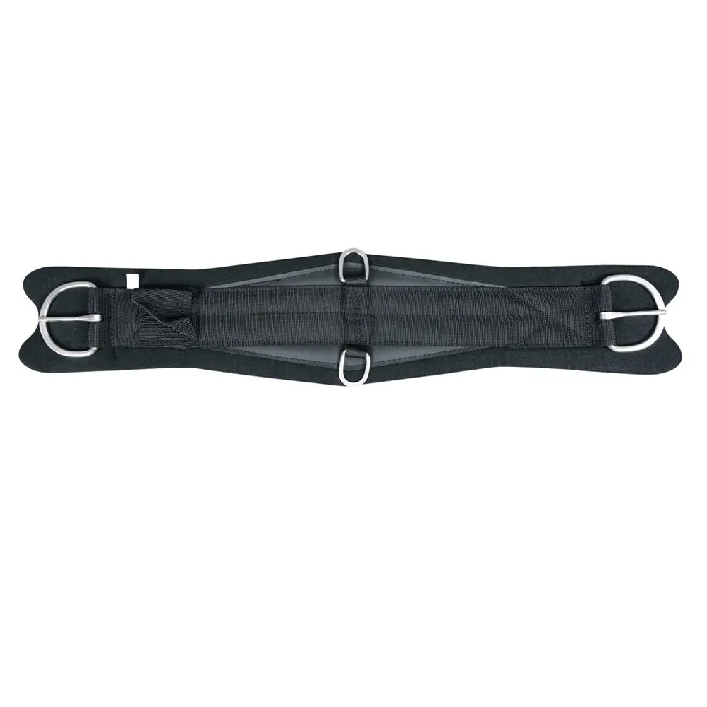32 In Hilason Horse Saddle Neoprene Cinch Girth Black 1