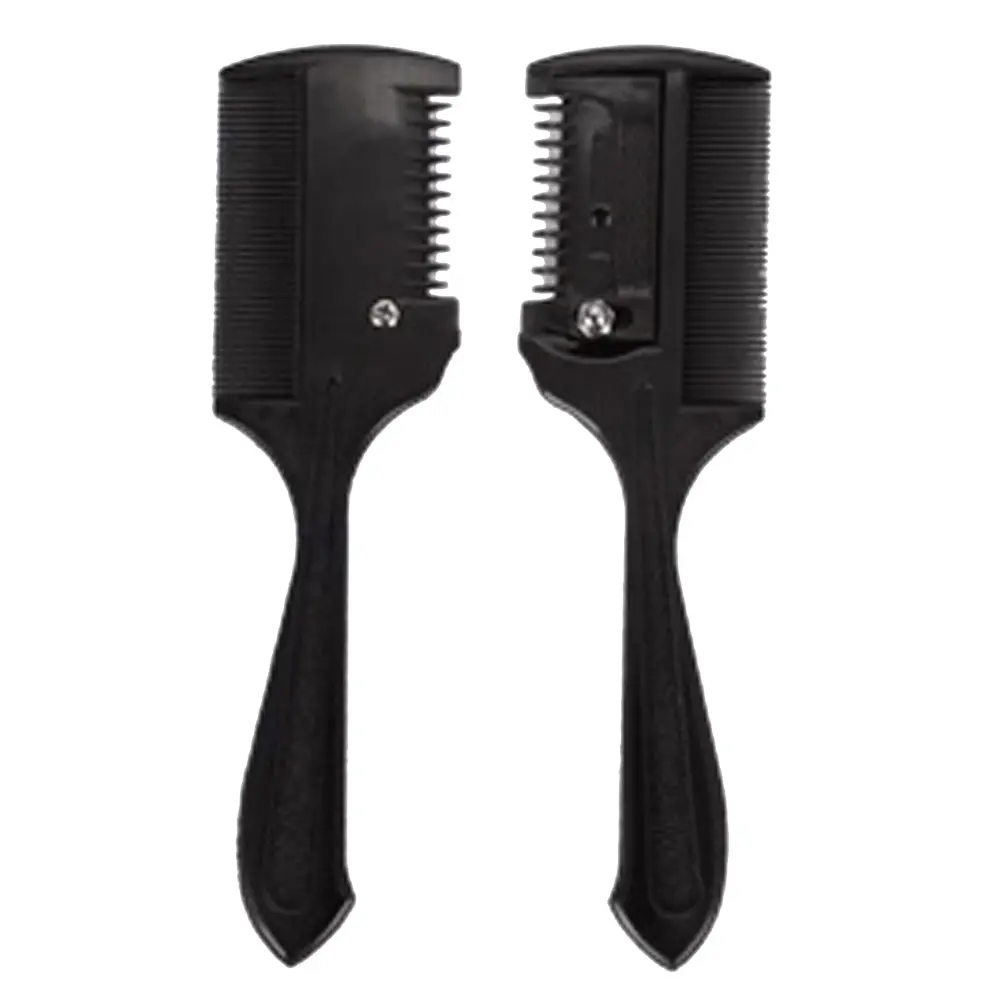 Hilason Thin Blade Plastic Comb W/ Ergonomic Handle 1