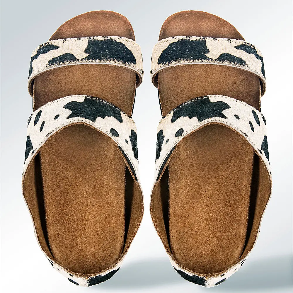 American Darling Adft101 Hand Tooled, Carved Genuine Leather Sandal Footwear Flip Flop | Tooled 1