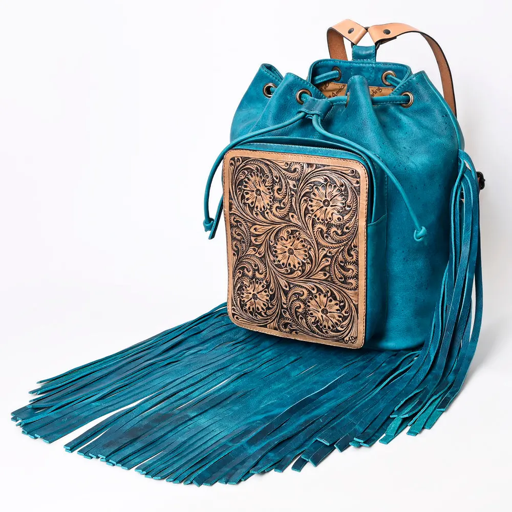 American Darling Backpack Hand Tooled Genuine Leather Western Women Bag Handbag Purse | For Laptop 1