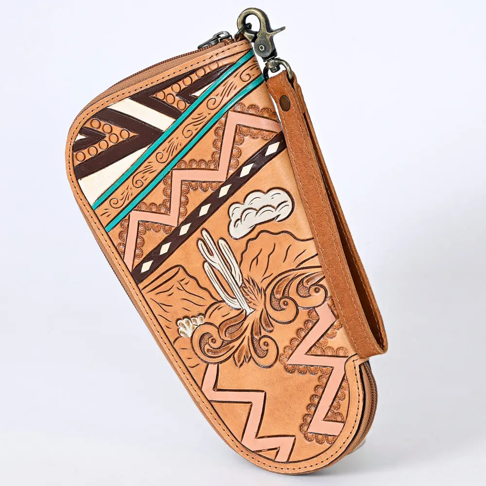 American Darling Gun Case Hand Tooled Genuine Leather Western Cases | Women Shotgun For Handguns 1