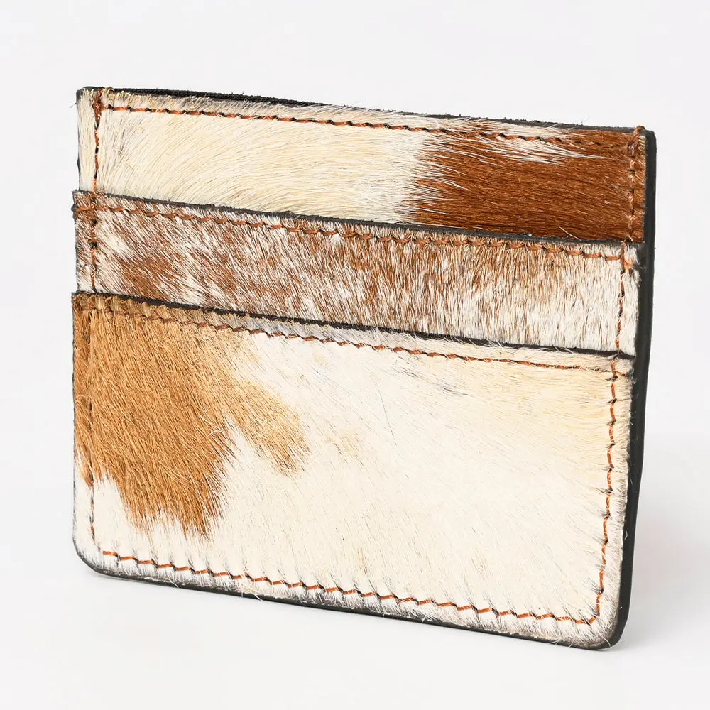 American Darling Card Holder Hair On Genuine Leather | Business Credit Sports 1