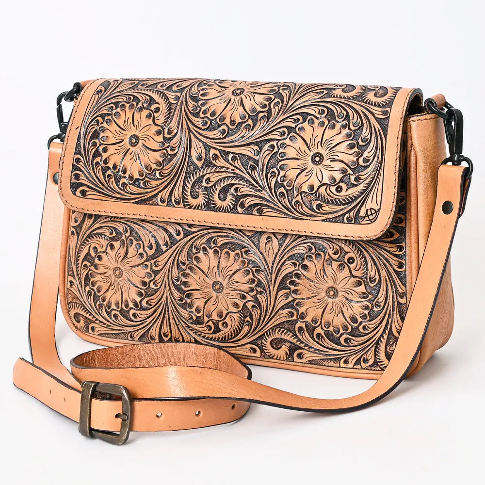 American Darling Cross Body Hand Tooled Genuine Leather Western Women Bag Handbag Purse | Crossbody For |Cute 1