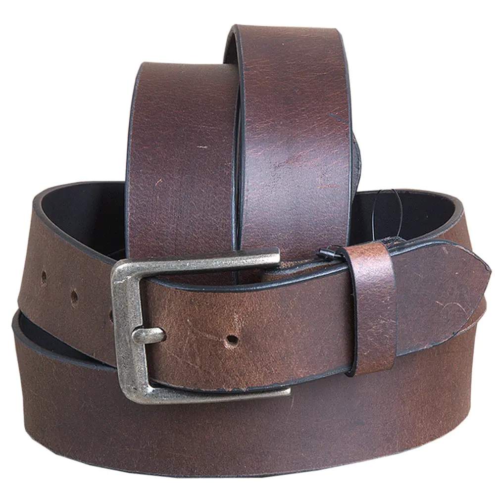 Hilason Western Genuine Leather Belt For Men Women Cowboy Cowgirl Handmade Unisex Full Grain Heavy Duty Tooled Jeans 1