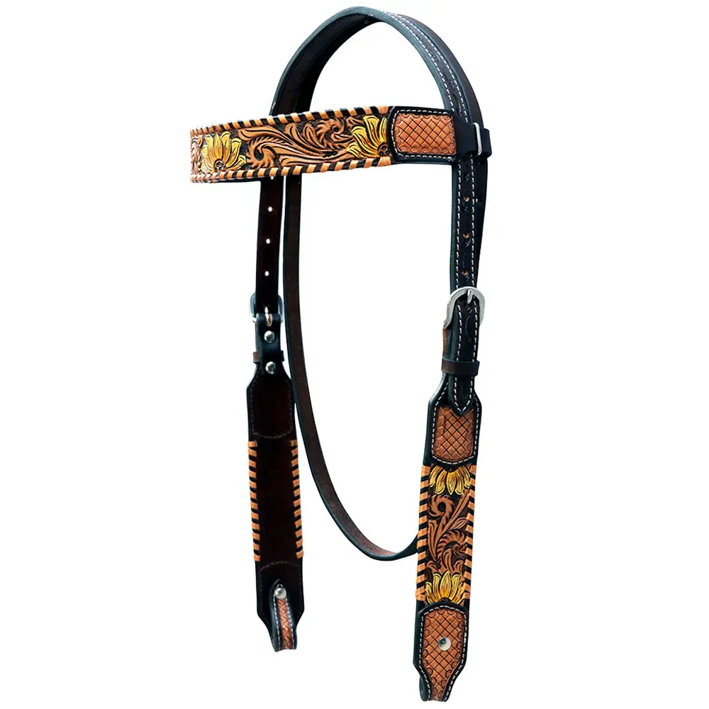Hilason: Hand-Carved Sunflower Tack Collection 2