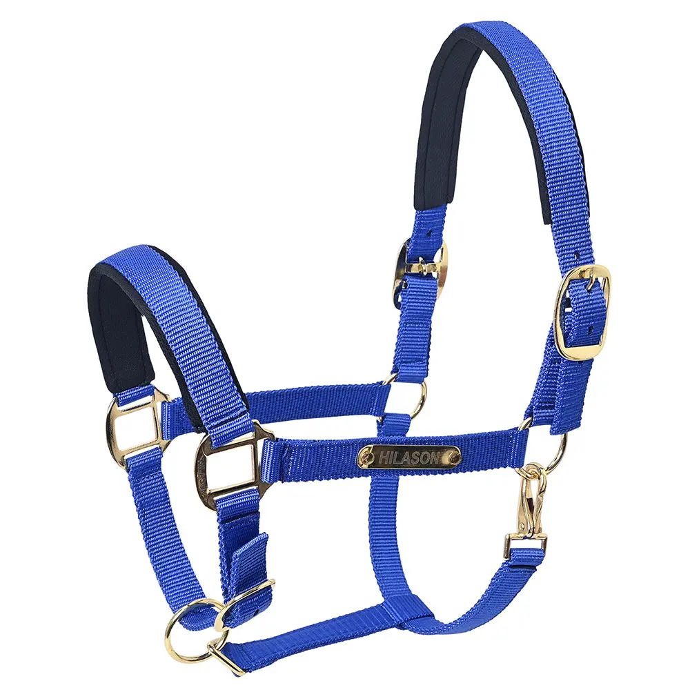 Hilason Western Safety Horse Halter Comfortable And Flexible | Nylon Halters Adjustable Cute 1