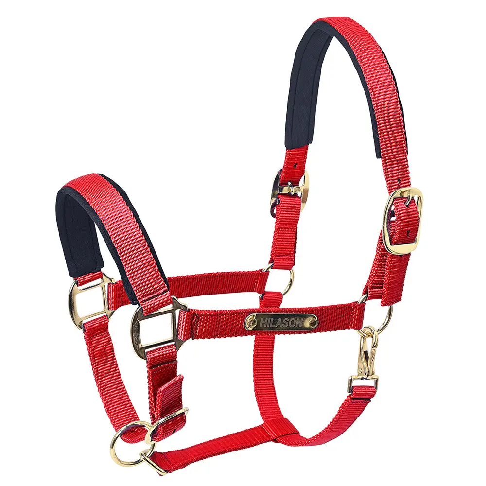 Hilason Western Safety Horse Halter Comfortable And Flexible | Nylon Halters Adjustable Cute 1