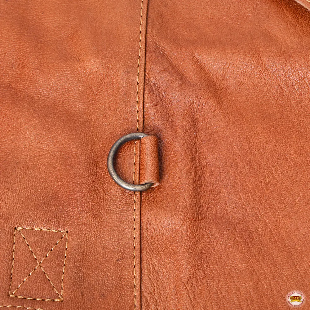 Hilason Western Heavy Duty Work Leather Apron For Woodworker Blacksmith Carpenters With Tool Pockets 2