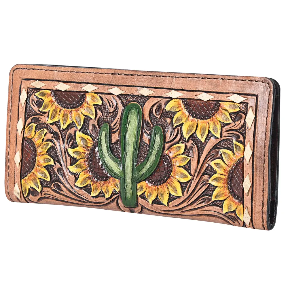 Ohlay Wallet Hand Tooled Genuine Leather Women Bag Western Handbag Purse | Womens Handbags |Leather Belt For Summer 1