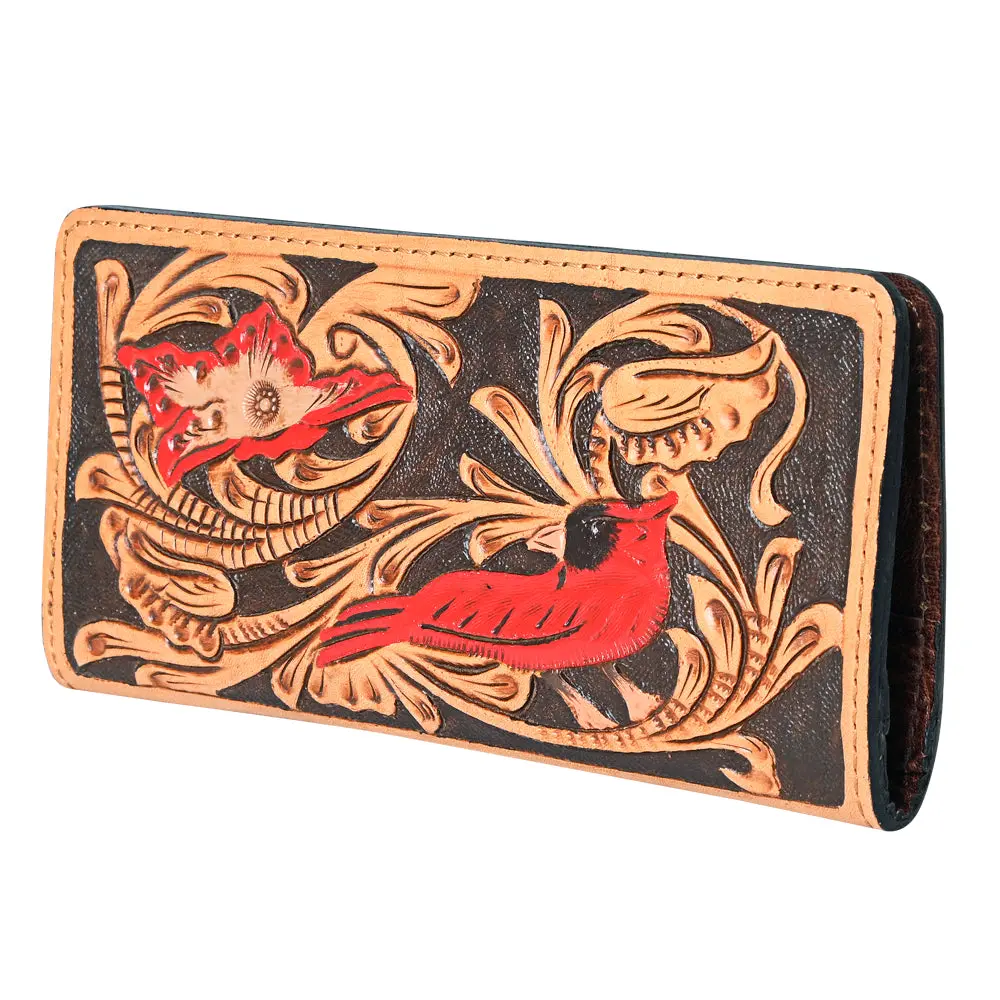 Ohlay Wallet Hand Tooled Genuine Leather Women Bag Western Handbag Purse | Womens Handbags |Leather Belt For Summer 1
