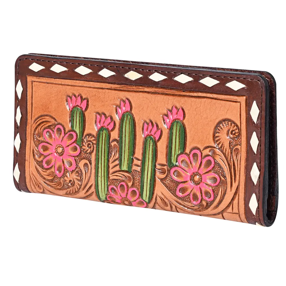 Ohlay Wallet Hand Tooled Genuine Leather Women Bag Western Handbag Purse | Womens Handbags |Leather Belt For Summer 1