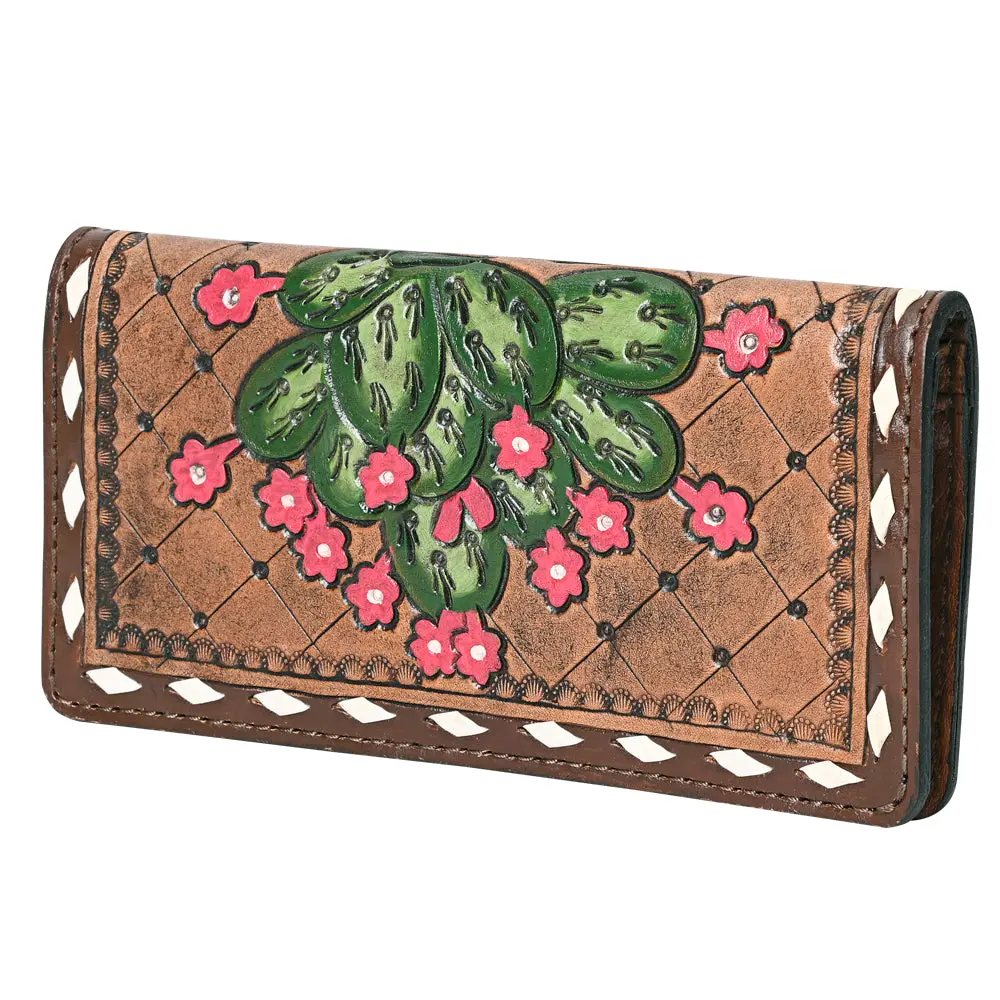 Ohlay Wallet Hand Tooled Genuine Leather Women Bag Western Handbag Purse | Womens Handbags |Leather Belt For Summer 1