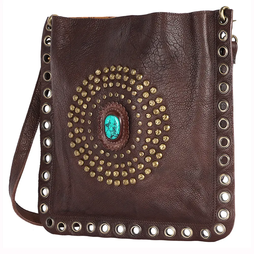 American Darling Cross Body Full Grain Genuine Leather Western Women Bag | Handbag Purse Crossbody For Cute 1