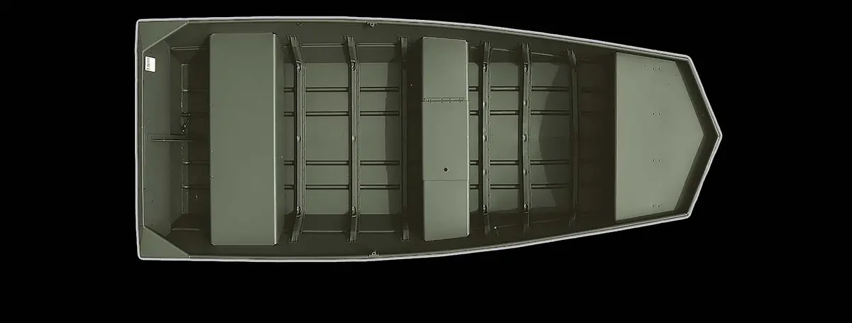 Lund 1448Mt Aluminum Jon Boat  (Vee Bow) 1