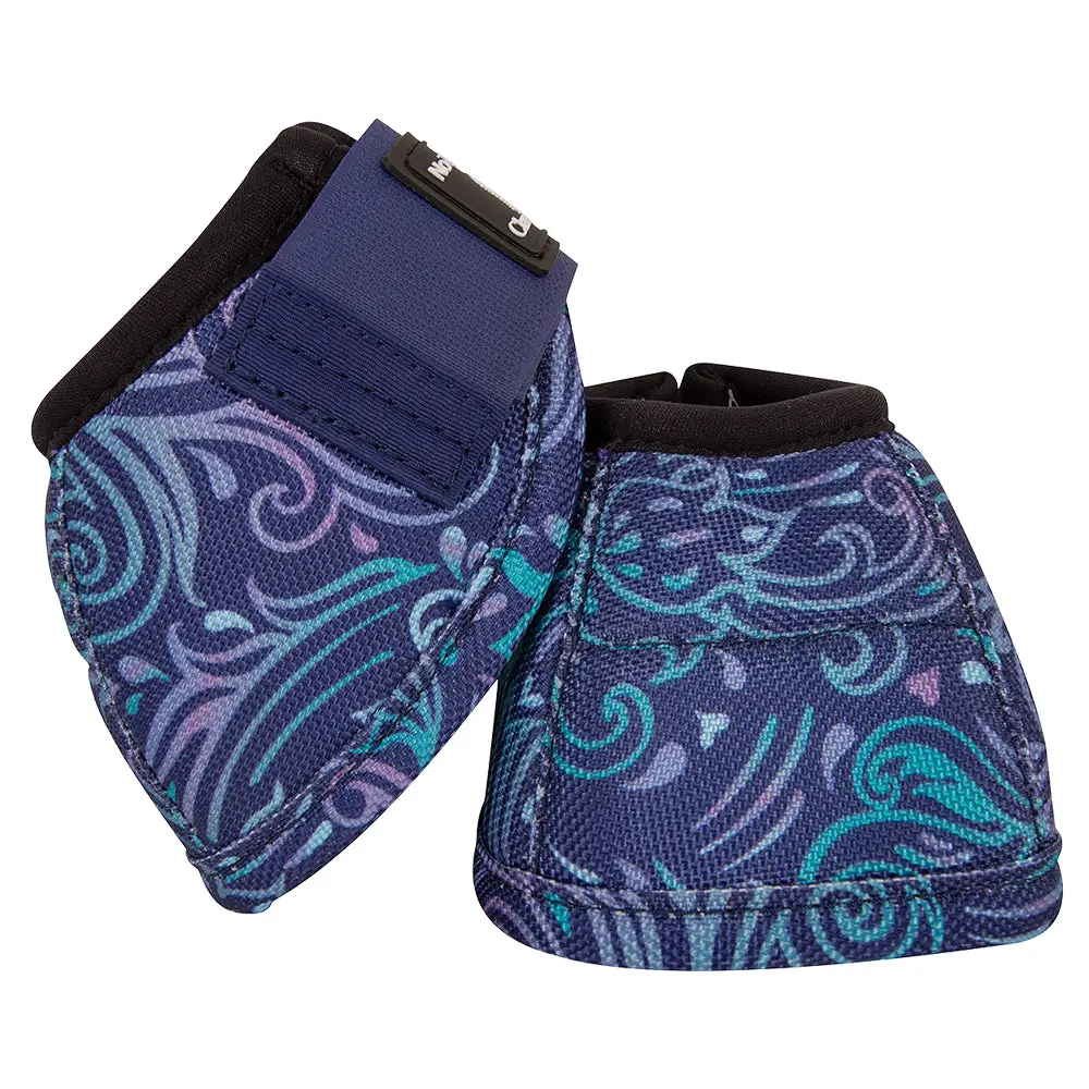 Classic Equine Horse No Turn Leg Bell Boots Pair Nova 1