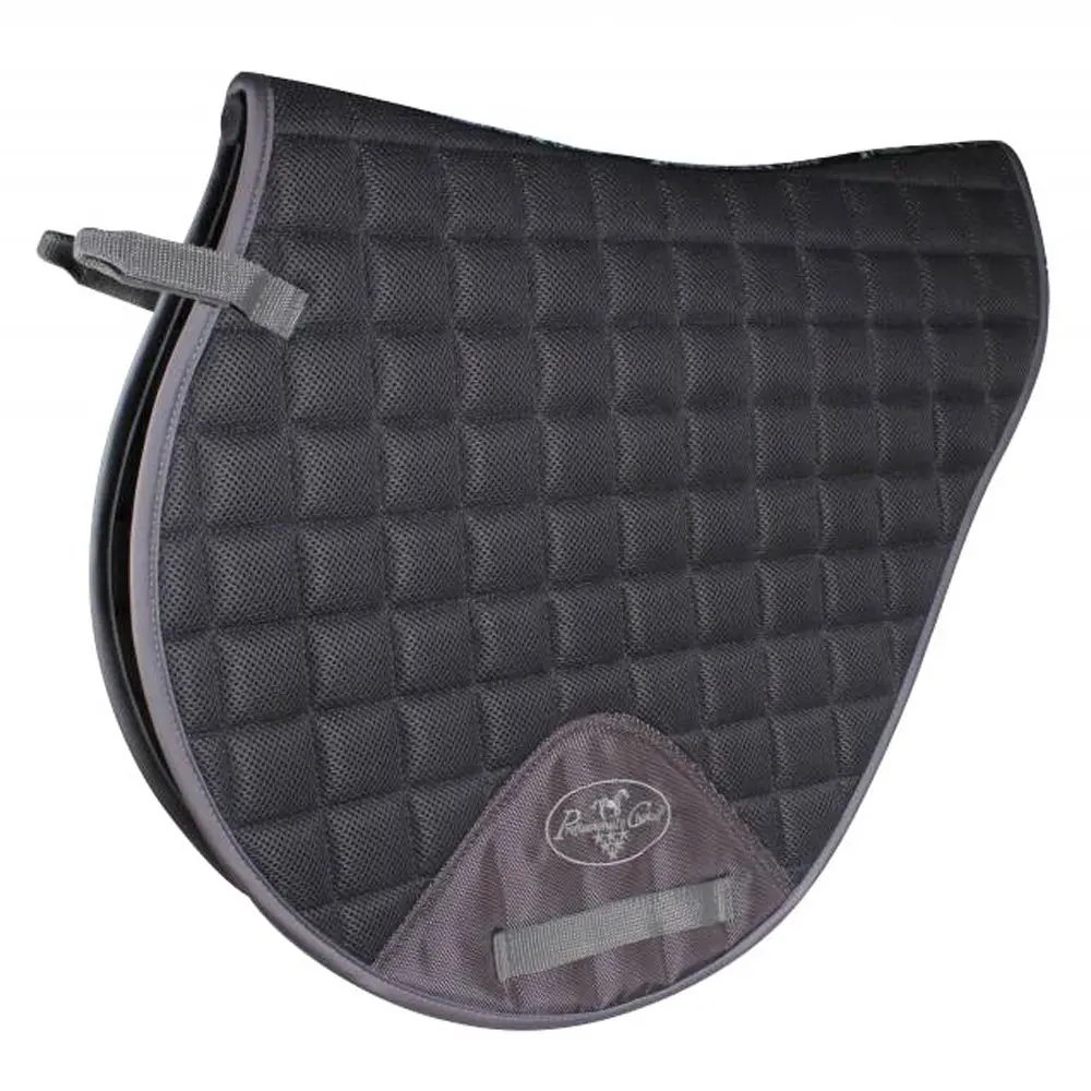 Professional's Choice Mesh Xc Saddle Pad With Ventech Lining Black 1