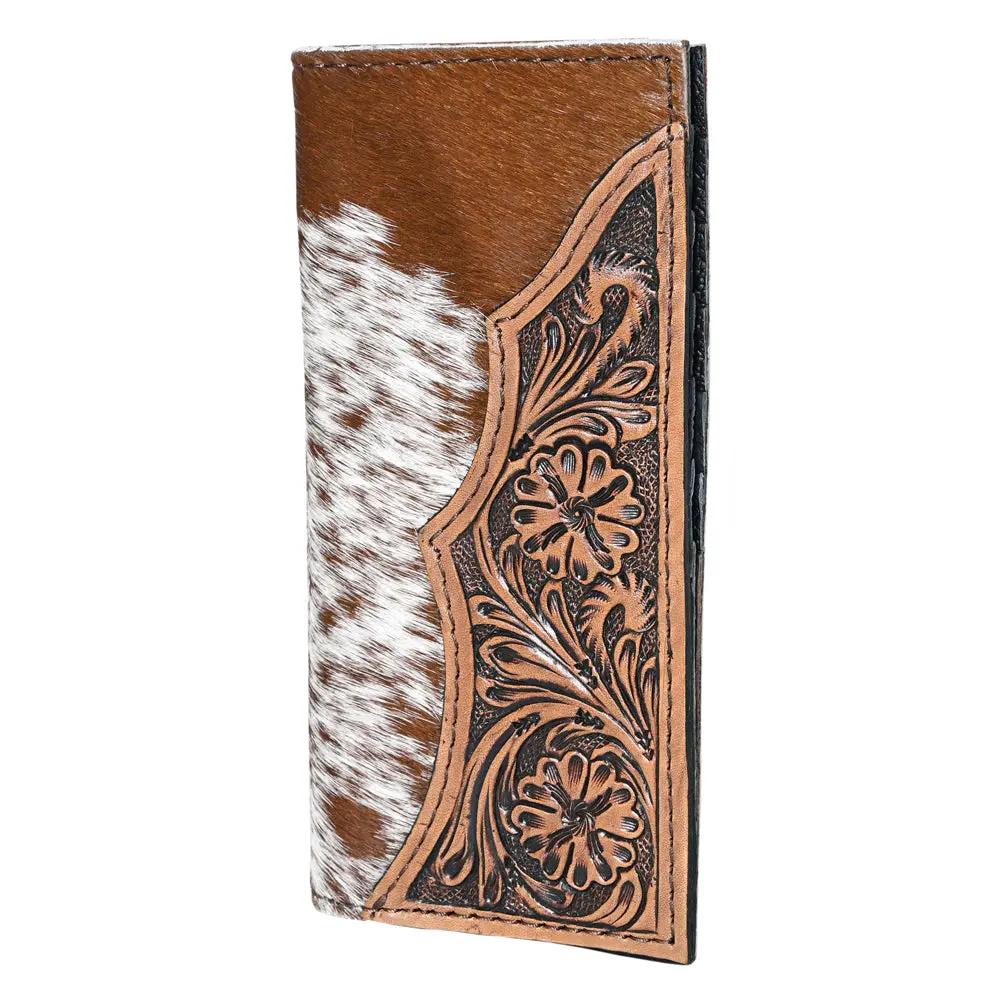 Ohlay Coin Purse Hand Tooled Hair-On Genuine Leather Women Bag Western Handbag | For Cute 1